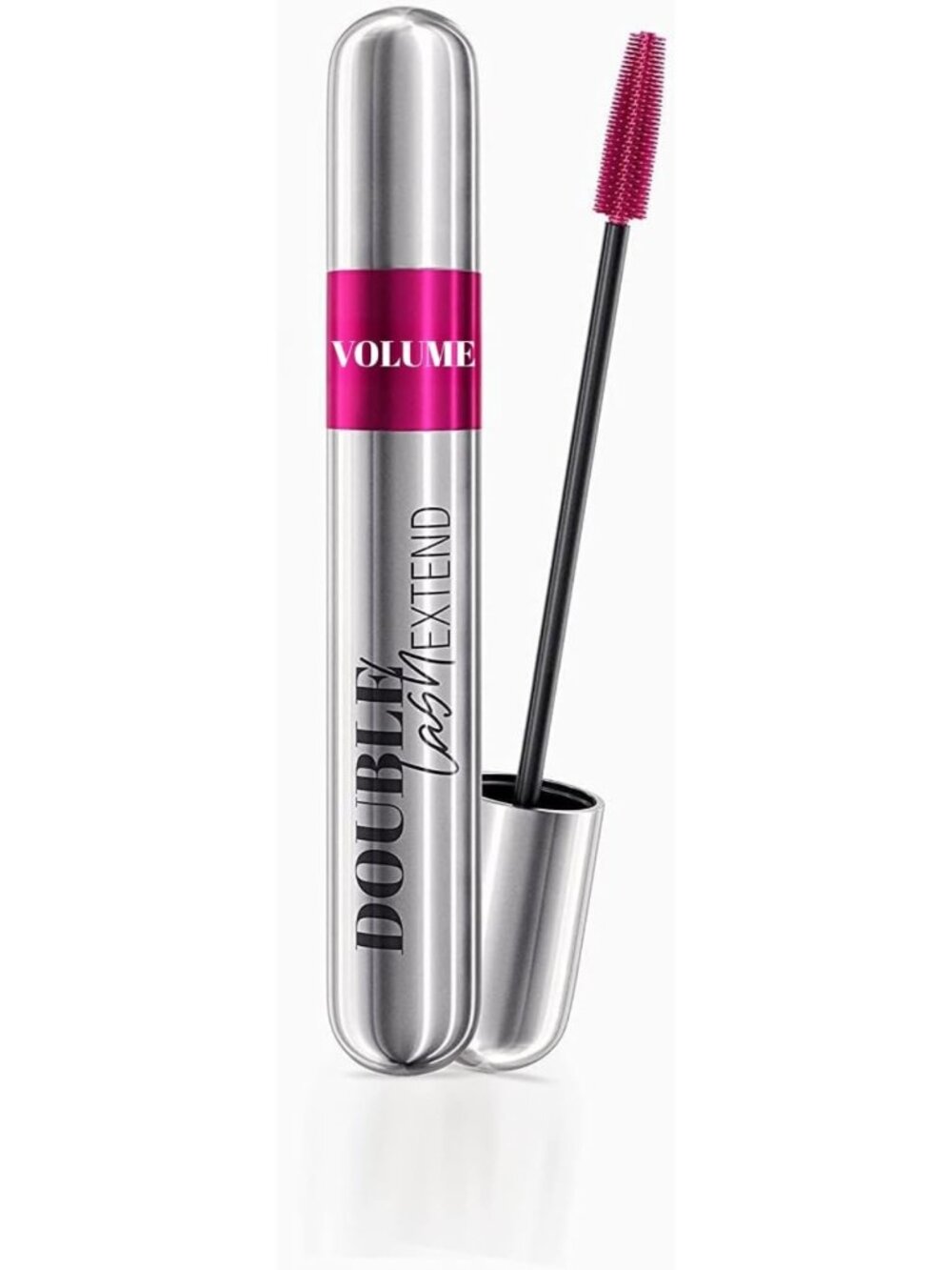 Volumizing & Lengthening Double Lash Mascara - No Clump, Buildable Black Formula